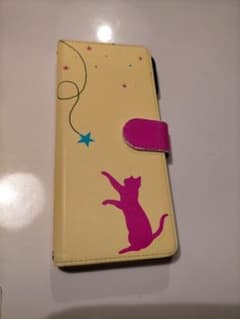 【ZTE liber5g】【値下げ】猫柄 手帳型スマホケース