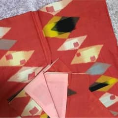 値下げ！！銘仙☆袷 着物のサムネイル