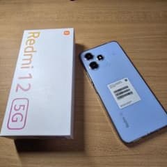 Xiaomi Redmi 12 5G スカイブルー 本体 元箱付きのサムネイル