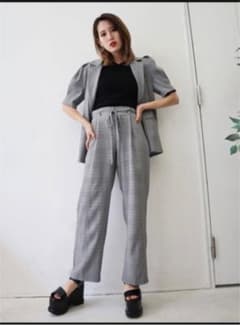 emoda グレンチェック　セットアップのサムネイル
