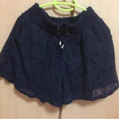 黒レースキュロットのサムネイル