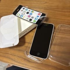 Apple iPhone 5c 32G 화이트 본체 케이스, 씰 첨부 송료 포함