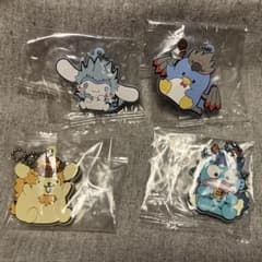 モンスターハンター サンリオ ラバー マスコット 4点セットのサムネイル
