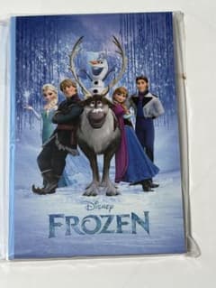 ディズニー アナと雪の女王 ポストカードブック Happyくじ G賞のサムネイル