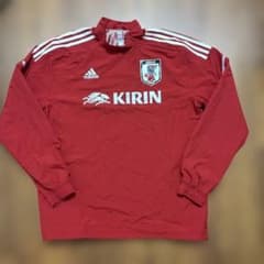 希少品　希少サイズ　adidas 日本代表 ウィンドブレーカー 2XL XO赤のサムネイル