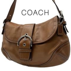 COACH 6280 ソーホー ハンドバッグ ワンショルダーブラウン系 COACH コーチ ソーホー ワンショルダーバッグ レザー 9248 ブラウン