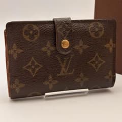 鑑定済み】ルイヴィトン✨モノグラム✨二つ折り財布✨ヴィエノワ