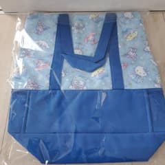 サンリオキャラクターズ スノーレインボー保冷ポケット付き2段トートバッグ