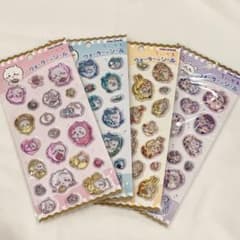 ちいかわ　ウォーターインシール　4種セットのサムネイル