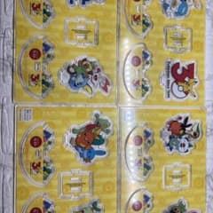 <非売品> ガスト ポケモン30周年 ゆらゆらアクリルスタンド 4種セットのサムネイル