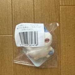 ハチワレだらけくじ E賞てくてく全身ぬいぐるみバッジ スポーツ刈りのサムネイル