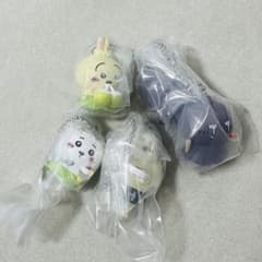 ちいかわ 人魚の島のひみつ 食べ物いっぱいマスコット 4点セット シークレット等のサムネイル