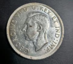 1ドル 1939 ジョージ6世 カナダ訪問  外国古銭 銀貨 古銭 1ドル 1939 ジョージ6世 カナダ訪問 コイン 外国古銭 銀貨 古銭 - メルカリ
