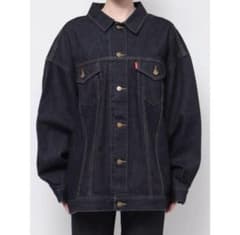 【完売品】アングリッド　ビックシルエットデニムジャケット　インディゴのサムネイル
