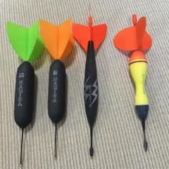 遠投ウキ　投げサビキ　カゴ釣り　飛ばしウキ　4本セット販売のサムネイル