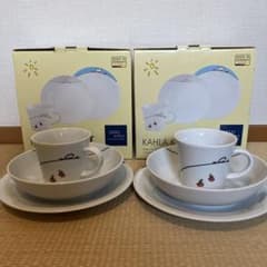 新品未使用 KAHLA 子ども用食器3点セット✖︎2 プレート ボウル