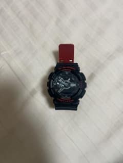 G-SHOCK 腕時計 ブラック レッド
