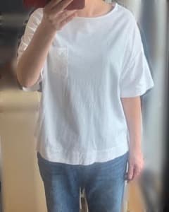【値下げ】ホワイトTシャツのサムネイル