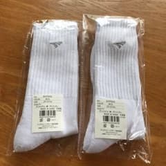 新品✨白ソックス（ブリヂストン）25〜27センチ　二足セットのサムネイル