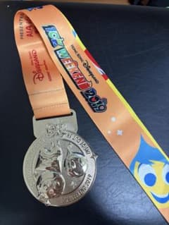 Hong Kong Disneyland 2019 5K Weekend Marathon Medal