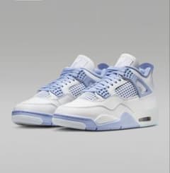 Air Jordan 4 ホワイト/ライトブルーのサムネイル
