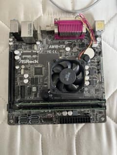 고장·부품용 ASRock AM1B-ITX 마더보드 CPU