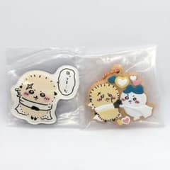 ちいかわ キャラマグネッツ2、クッキーチャームコット3［ラッコ他］2種セットのサムネイル
