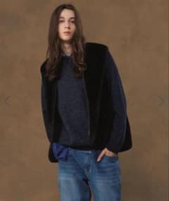 Barbour ADAM ET ROPE'別注 ファーライナーベスト - メルカリ