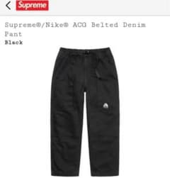 未開封 Supreme Nike ACG Belted Denim Pantのサムネイル