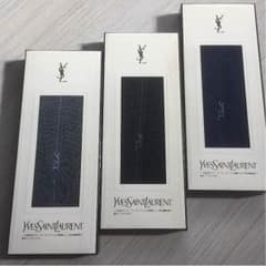 ❤新品、未使用、箱入❤三足セット‼️イブサンローラン 紳士 靴下のサムネイル