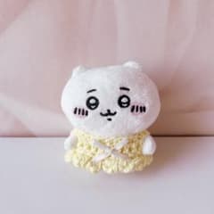 ちいかわ ぬい服 お座りぬいぐるみ ワンピース ドレス 編み物