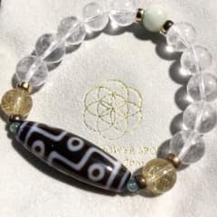 グリーンターラ購入 ⁂九眼天珠⁂ ブレスレット - メルカリ