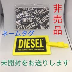 ディーゼル 非売品 トラベルタグ ネームタグ カードケース キーホルダー 新品のサムネイル