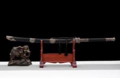 丁白桜両手青刀 武具 刀装具 居合刀 武士道 鑑賞用 贈り物 模擬刀 両手