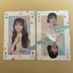 秋山由奈 AKB48 名残り桜 オリジナルトランプトレカ 2種コンプ