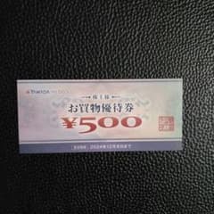 ヤマダHD 株主優待券 500円分のサムネイル