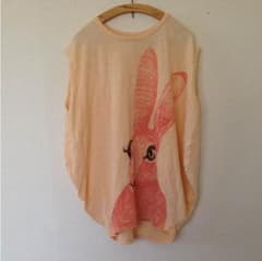 Soft gallery 4Yうさぎ刺繍チュニックのサムネイル