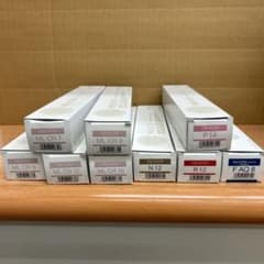 プロステップ　カラー剤未使用品9本　2剤付きのサムネイル