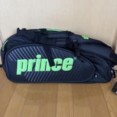 Prince ラケットバッグ 黒/緑のサムネイル