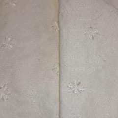レース刺繍  二重 ハンドメイドのサムネイル