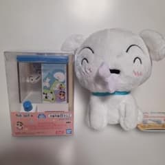 クレヨンしんちゃん　コインケース　シロ　ぬいぐるみセット