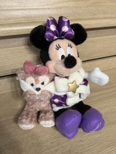 ミニー　シェリーメイ　ぬいぐるみバッジ　ウィンタートゥインクリング　ディズニーのサムネイル