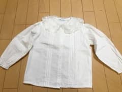 女の子　白　ブラウス　100サイズのサムネイル