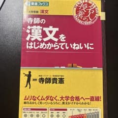 寺師の漢文をはじめからていねいに 東進ブックスのサムネイル