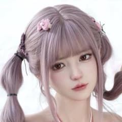 ヘッド単品:髪の毛と眉毛と睫毛植毛式口可動MYHB - メルカリ