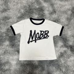 MOBB ロゴプリントTシャツ 白 レディースのサムネイル