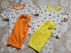 ユニクロ ドライパジャマ  こぐまちゃんとノラネコぐんだん2枚セットのサムネイル