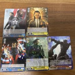 ヴァイスシュヴァルツ MARVEL カード5枚セットのサムネイル