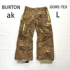 激レア BURTON AK バートン 迷彩 カモフラ パンツ 2L スノボ バートンAK スノボパンツ L カモフラ AK EL STAGGER PANT - メルカリ