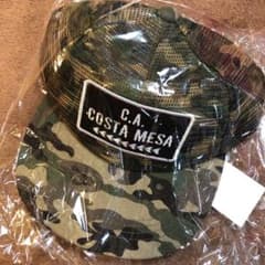 新品未使用　アズール迷彩柄キャップのサムネイル